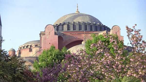 Собор Святой Софии в Стамбуле - 俄羅斯衛星通訊社