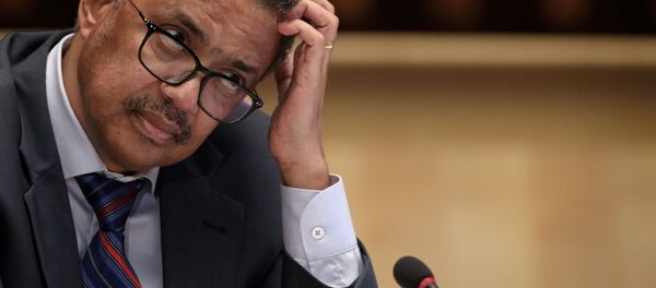 Генеральный директор Всемирной организации здравоохранения Тедрос Адханом Гебрейесус  - 俄羅斯衛星通訊社