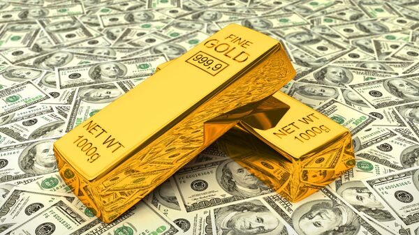 美国银行将2026年金价预测上调至5000美元  - 俄罗斯卫星通讯社