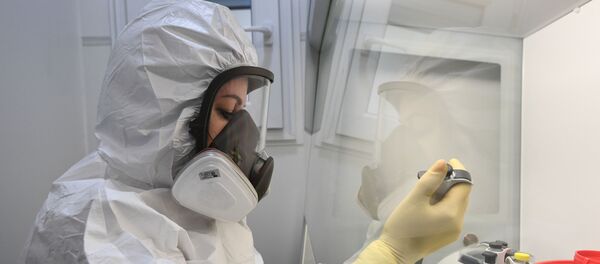 Передвижная лаборатория по диагностике короновирусной инфекции - 俄罗斯卫星通讯社