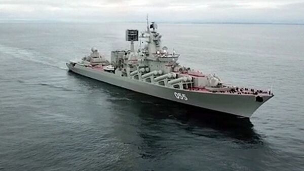 “‘乌斯季诺夫元帅’号导弹巡洋舰 - 俄罗斯卫星通讯社