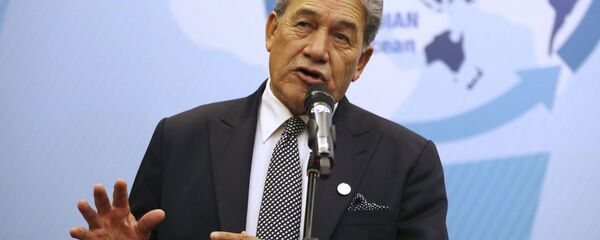 Министр иностранных дел Новой Зеландии Уинстон Питерс - 俄罗斯卫星通讯社